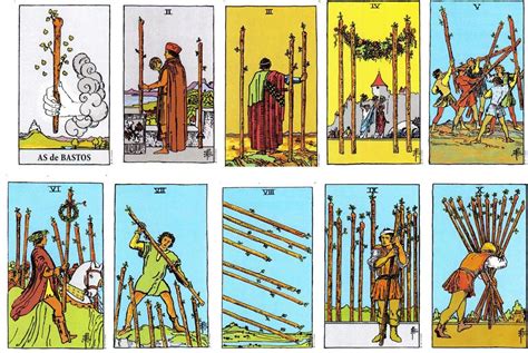 Dos de Bastos: significado e interpretación de la carta del Tarot